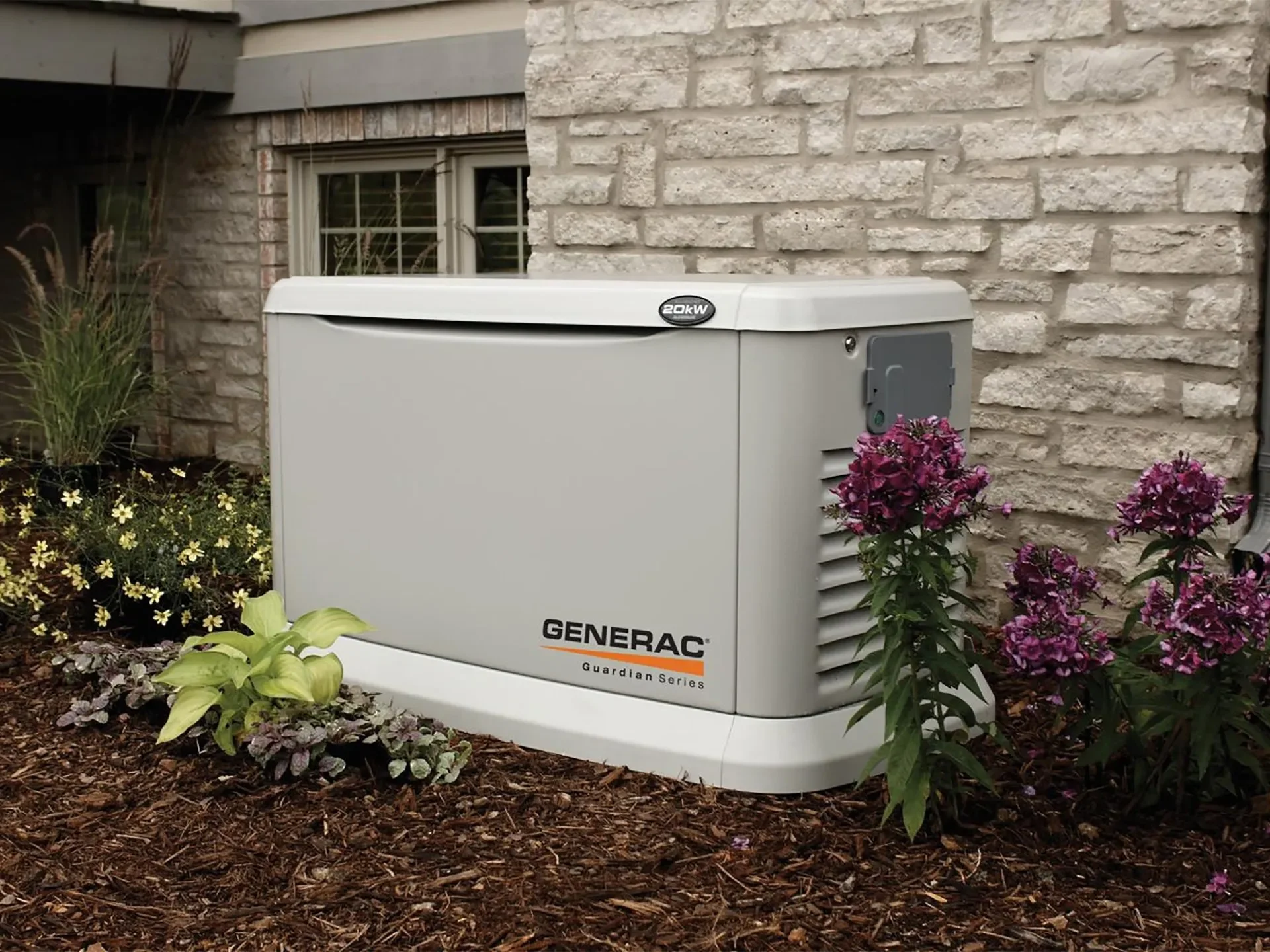 Generac Guardian standby generator installation